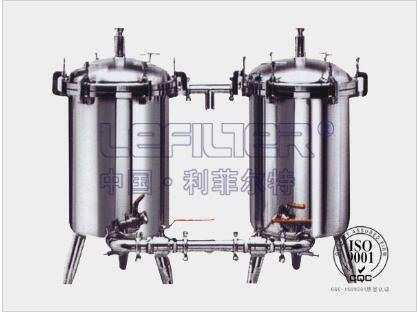 生活用水處理不銹鋼雙聯(lián)保安過濾器